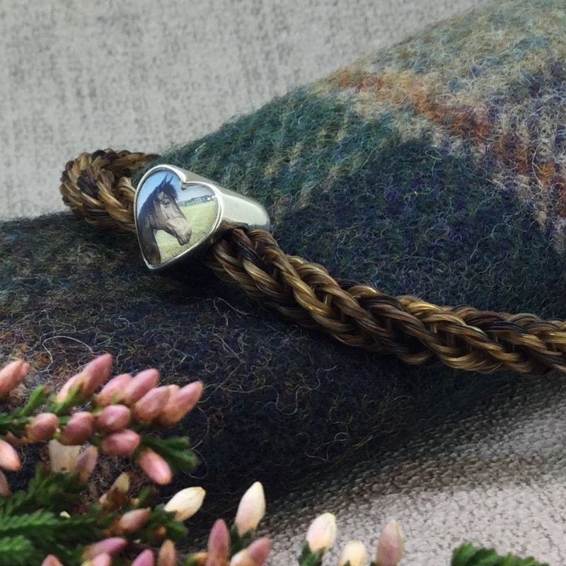 Heart Photo Charm Bracelet